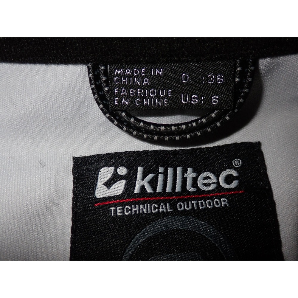 Killtec Women's Technical Outdoor Level 3 Softshell Vest Black Size 6 - Picture 7 of 7